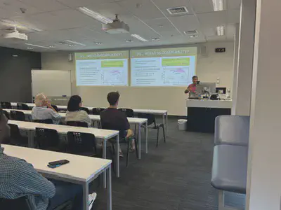 Presenting on Complexity at Auckland